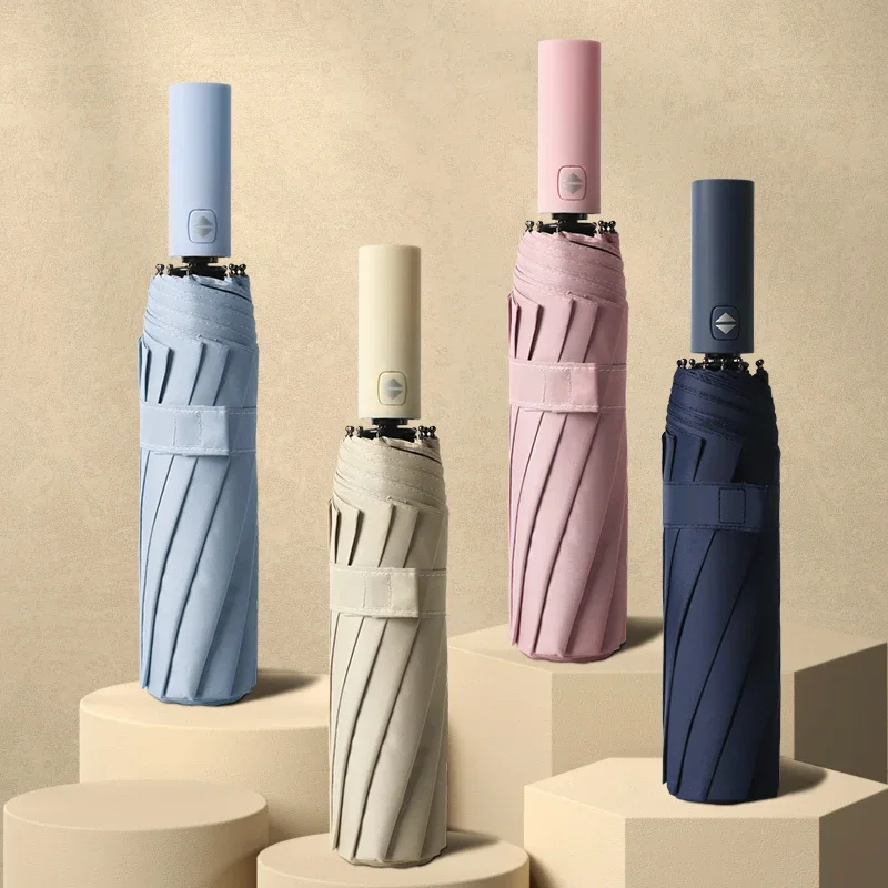 

Uv Umbrellas Folding Parasol Umbrella Academy The Umbrella Academy Fully Automatic Suitable for Both Sunny and Rainy Days