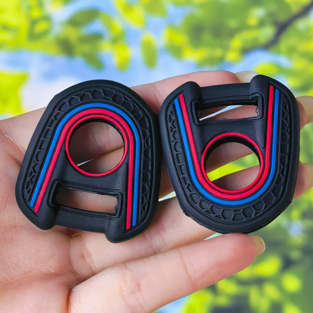 Soft Ergonomic Silicone Motorcycle Key Shell For Honda CB650R CB500X CB500F CB1100 CB1000R Honeycomb‑Texture Key Case