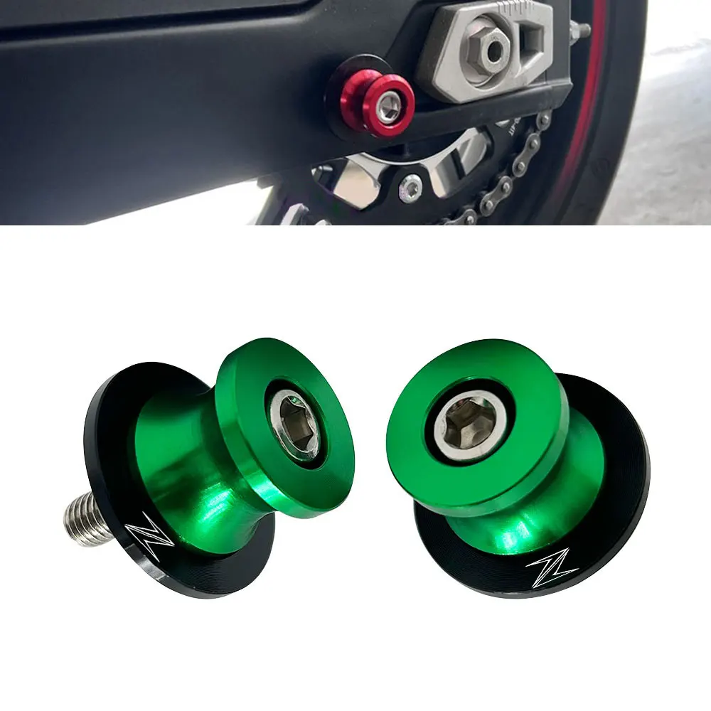 

Fit For Kawasaki Z125 Z250 Z300 Z400 Z500 Z650 Z750 Z800 Z900RS Z1000 Motorcycle Swingarm Spools Slider Swing Screw Stand Arm