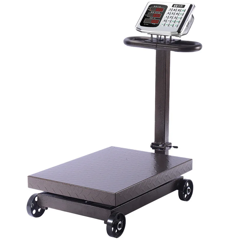 weighing 800 kilograms 60 * 80 centimeters electronic platform digital heavy-duty weighing floor scale