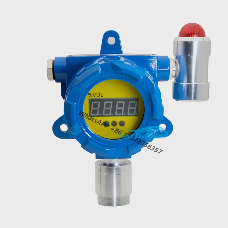 Factory direct selling explosion-proof certification fixed H2S gas detector   