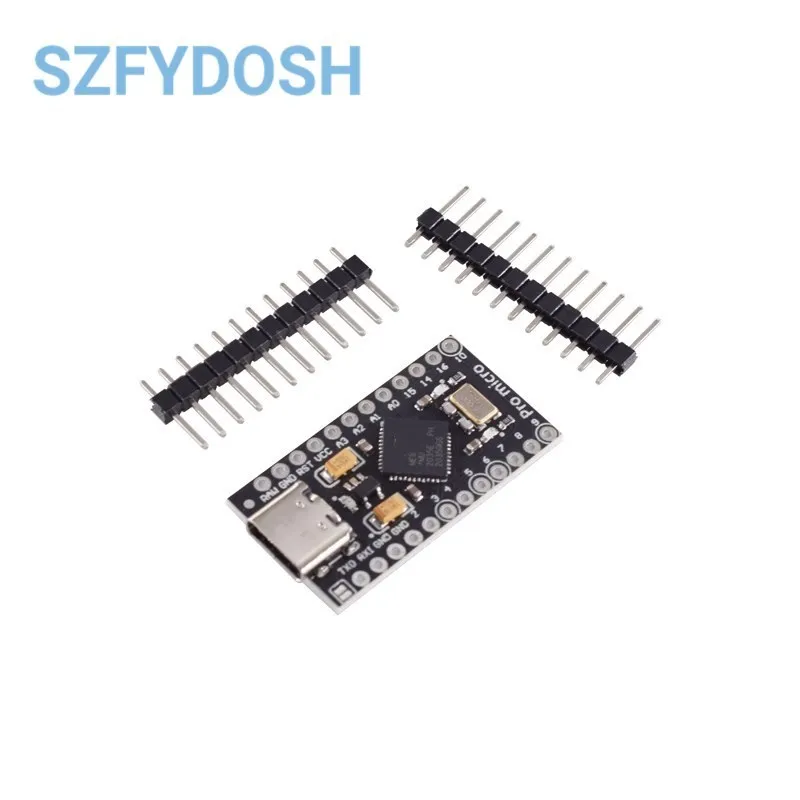 MICRO/MINI/TYPE-C USB ATMEGA32U4 Module 5V 16MHz Board For Arduino ATMEGA32U4-AU/MU Controller Pro-Micro Replace Pro Mini