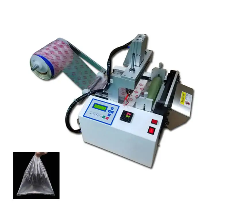 SA-400S Automatic Heat Sealing And Cold Cutting Bag Making Machine For Small Plastic Flat Bags