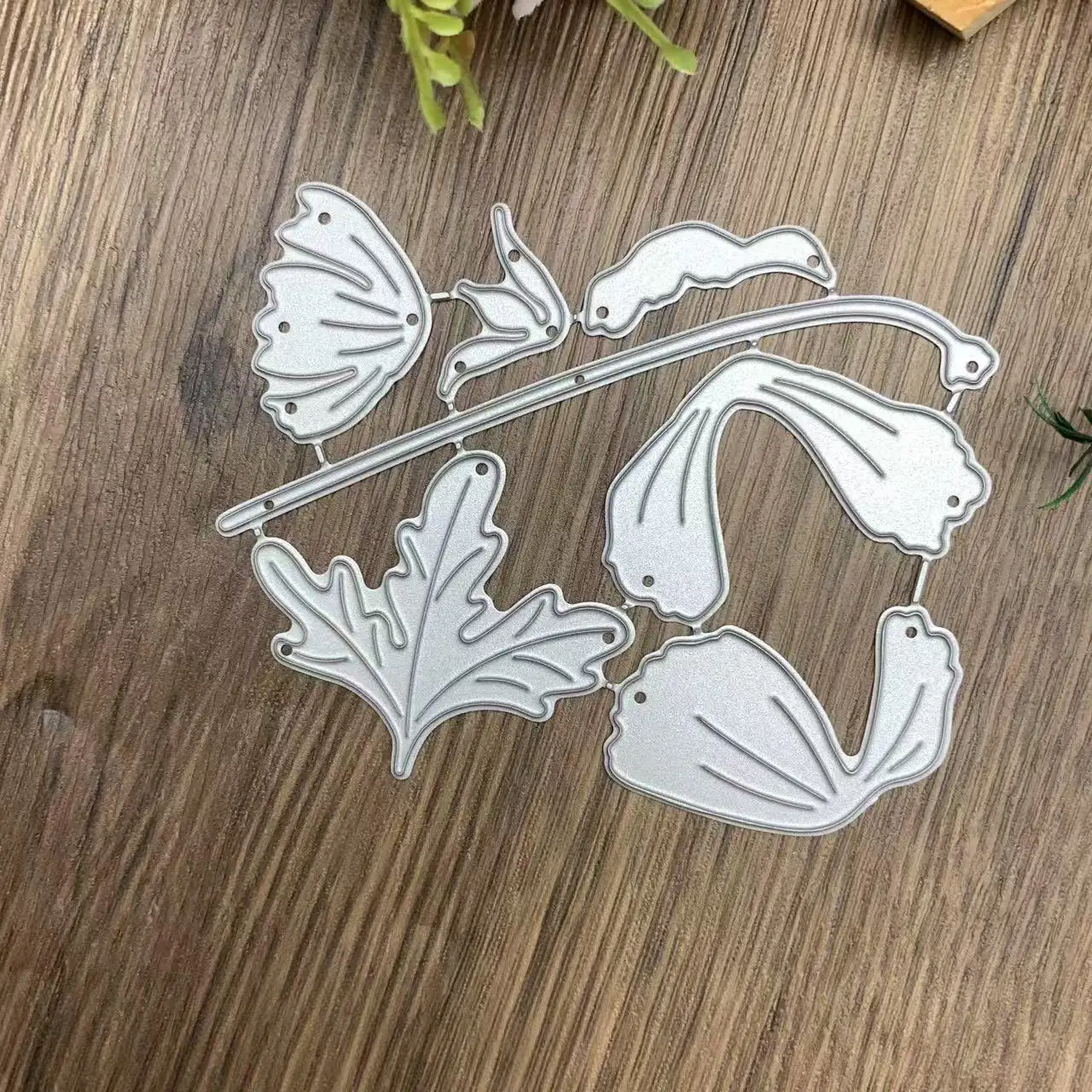 Flower Leaf Branch Metal Cutting Dies DIY Scrapbooking Handmade Card Paper Craft Die