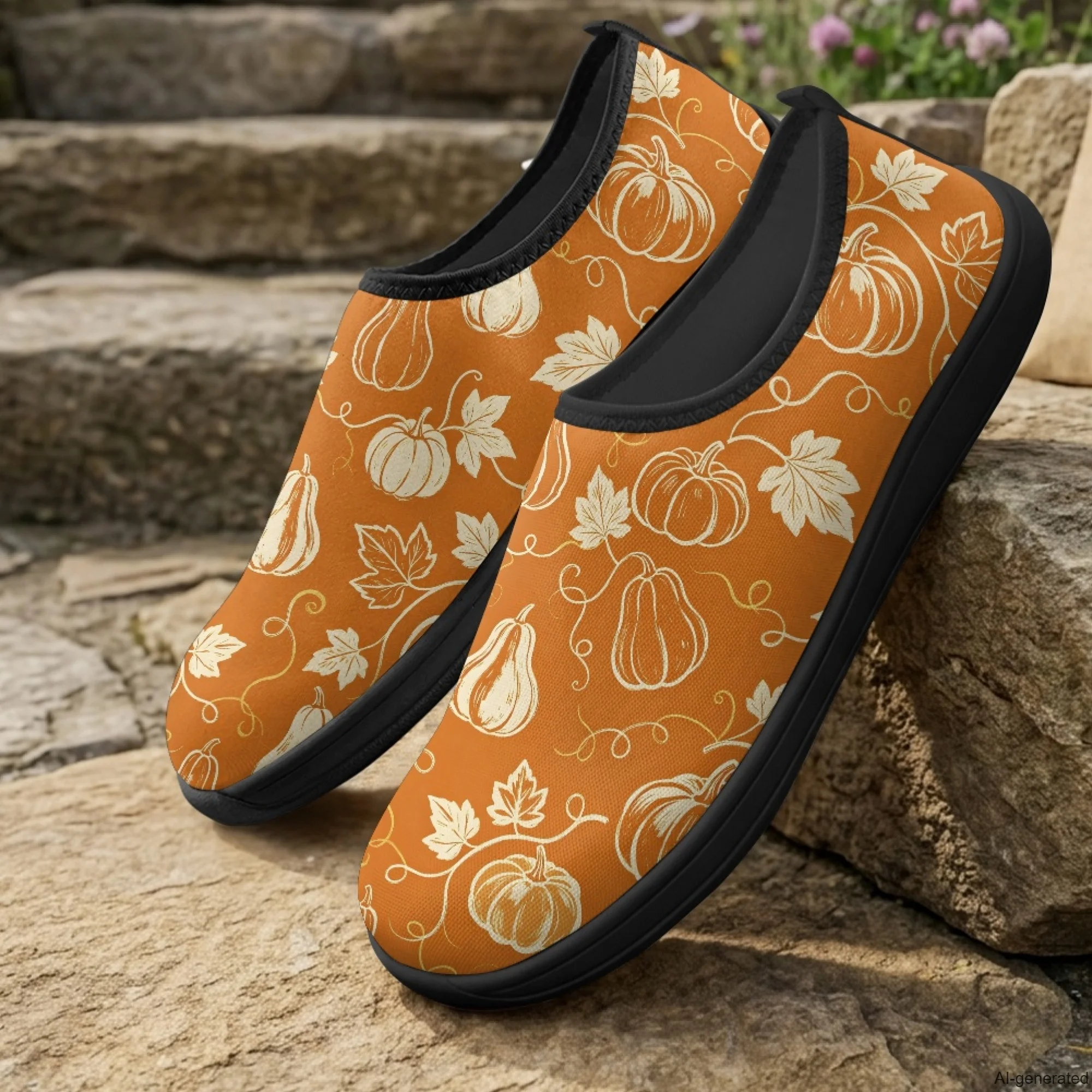 XIXIRIMIDO Slip-on Wide-toed Shoes Male Nurse Shoes Women\\'s Nursing Babuche Shoe Lady Nursing Shoes Pumpkins 36-46