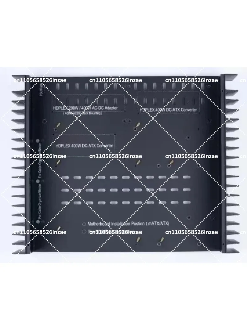 H5 Fanless Chassis with CPU Accessories