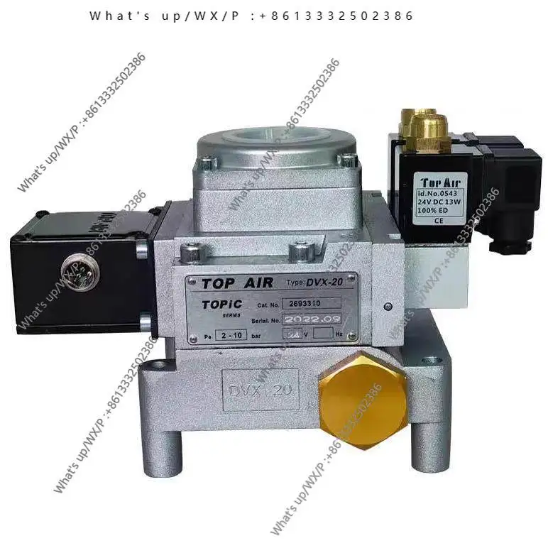 Válvula dúplex DVX-20 Válvula solenoide de seguridad de embrague neumático DVX-15