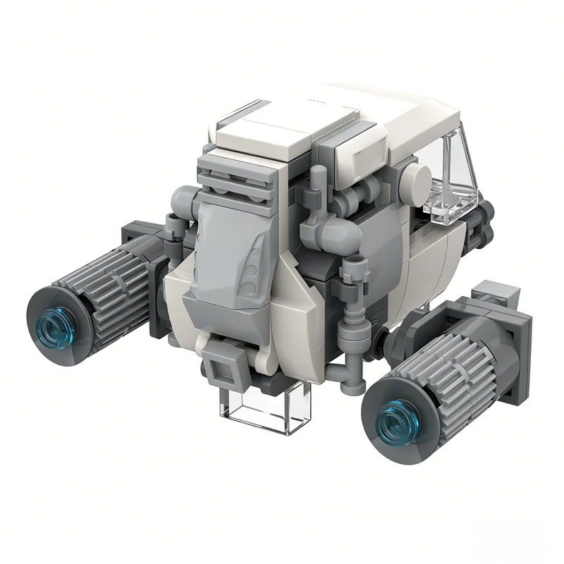 125 個 MOC スターバトル AV シングルパーソンカーゴスピードモデルビルディングブロッククリスマスギフト建築おもちゃ教育レンガ