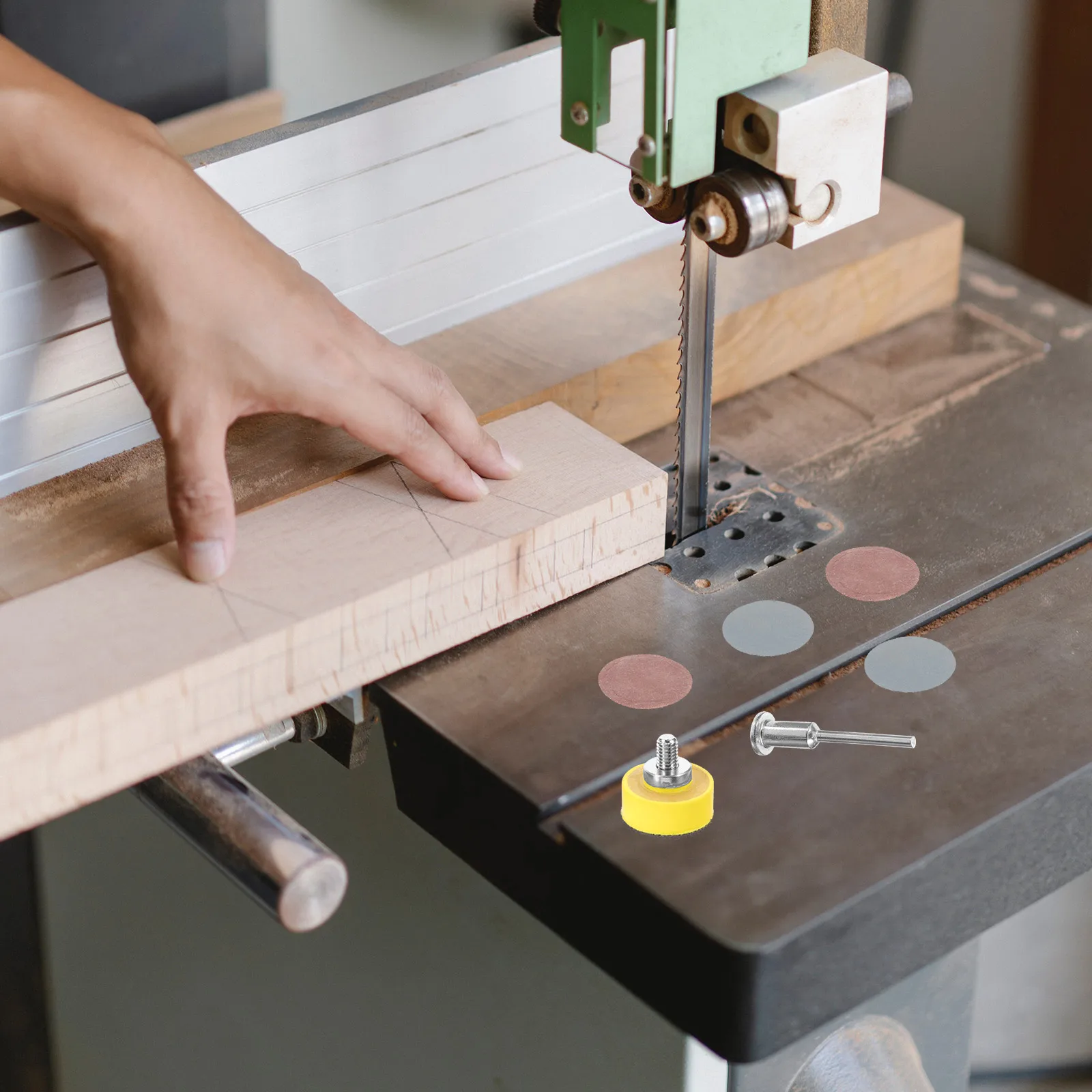 

100Pcs Round Sanding Discs Polishing Pads Set For Grinder Tools Kitchen Furniture