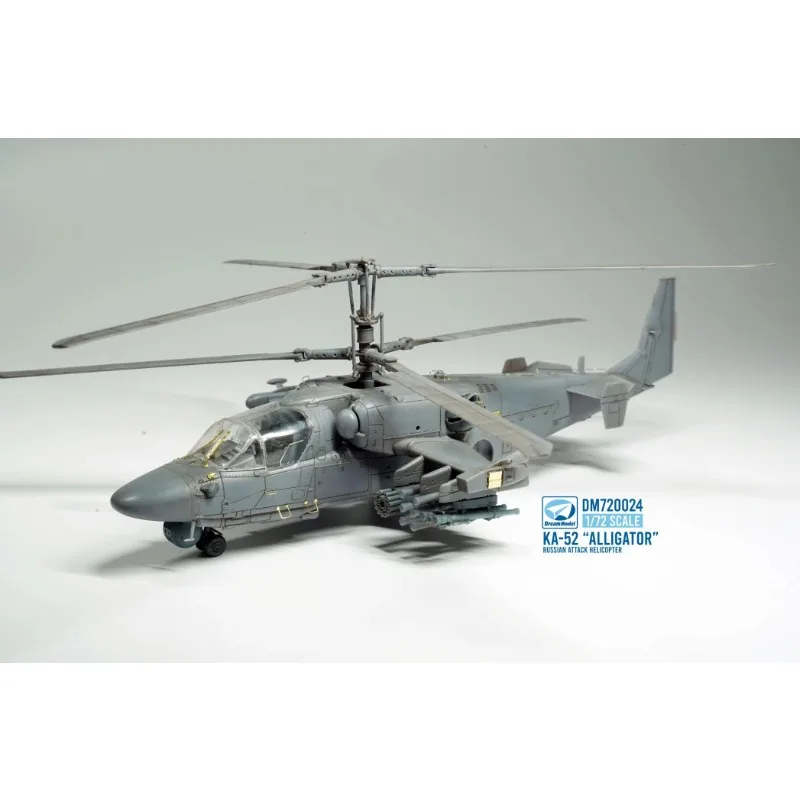 DROOMMODEL DM 720024   1/72 Schaal Russische KA-52 "Alligator" Attack Helicopter Assembly plastic modelbouwpakket
