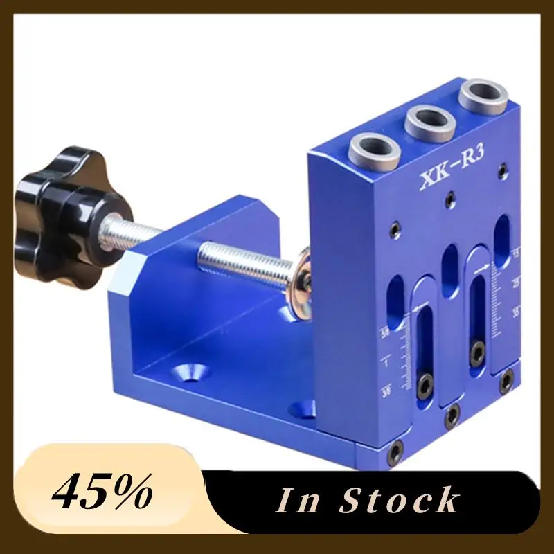 A70U Neue Einstellbare Tasche Loch Jig Diagonal Loch Holzbearbeitung Möbel Anschluss Holzbearbeitung Werkzeug Diagonal Loch Locator