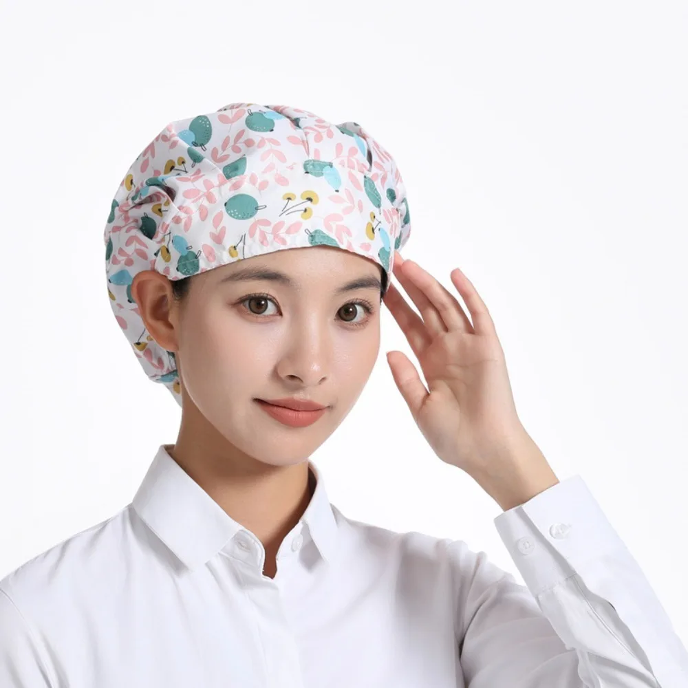 

Hot Sale Adjustable Catering Chef Hat Dustproof Breathable Work Hat Oil and Soot Resistant Cooking Hat Restaurant Canteen Bakery