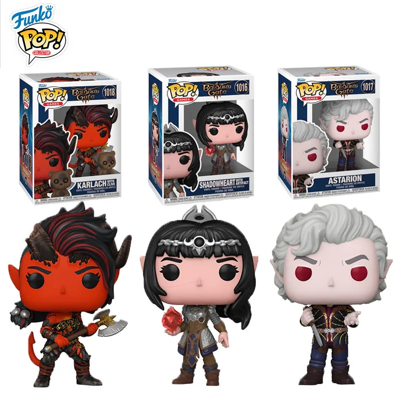 

Funko Pop Original Baldur's Gate 3 Anime Figure Astarion Shadowheart Action Figure Toys for Boys Girls Kids Gift