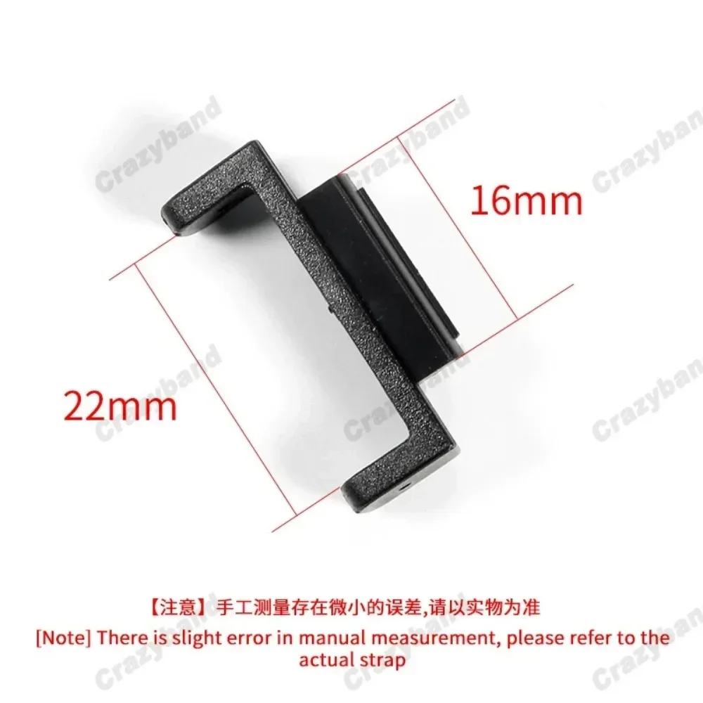 16mm Uhrenarmband für Casio GA-110 800 GA-2100 GD100 120 G8900 5600 GW-M5610 6900 Armband Schwarz Weiches Nylon Armband für Damen und Herren – Detail 8