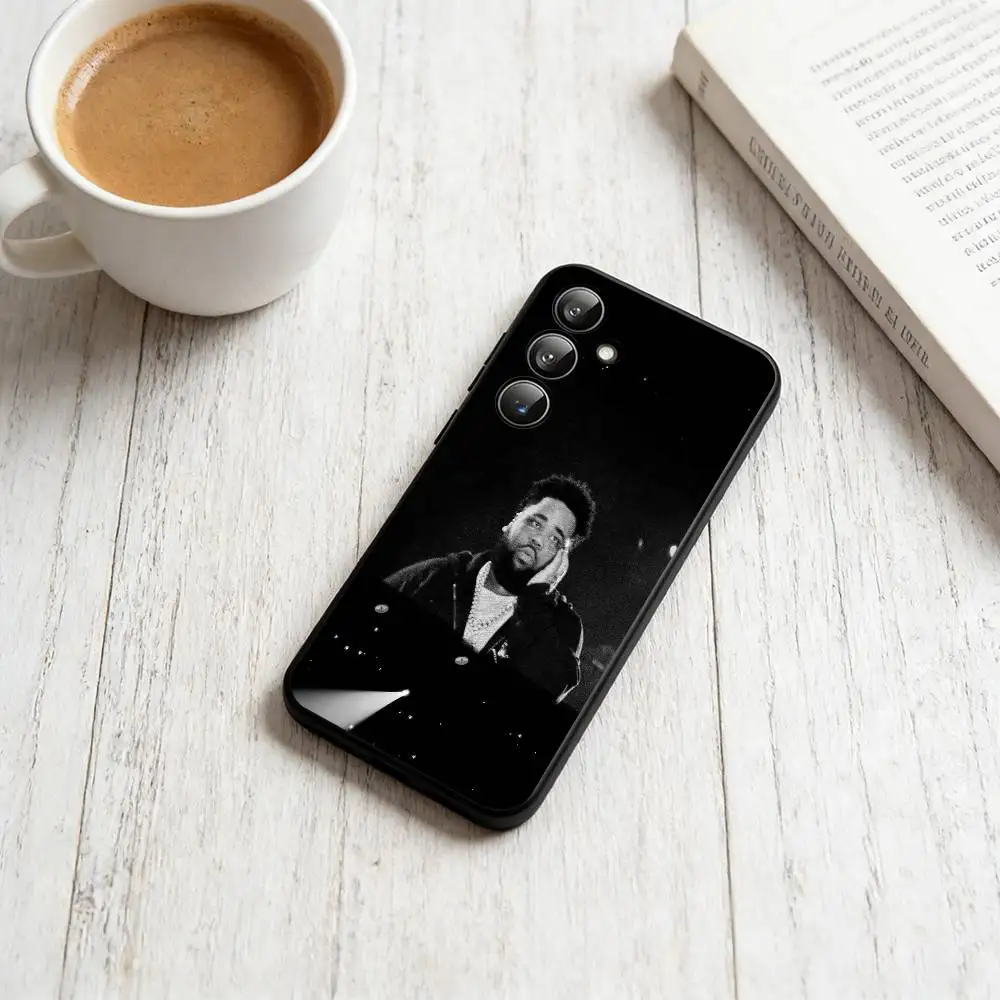 Rod Wave Hot R-Rapper RW  Phone Case Black Silicone Soft For Samsung Galaxy A73,A72,A71,A70,A53,A52,A51Gift