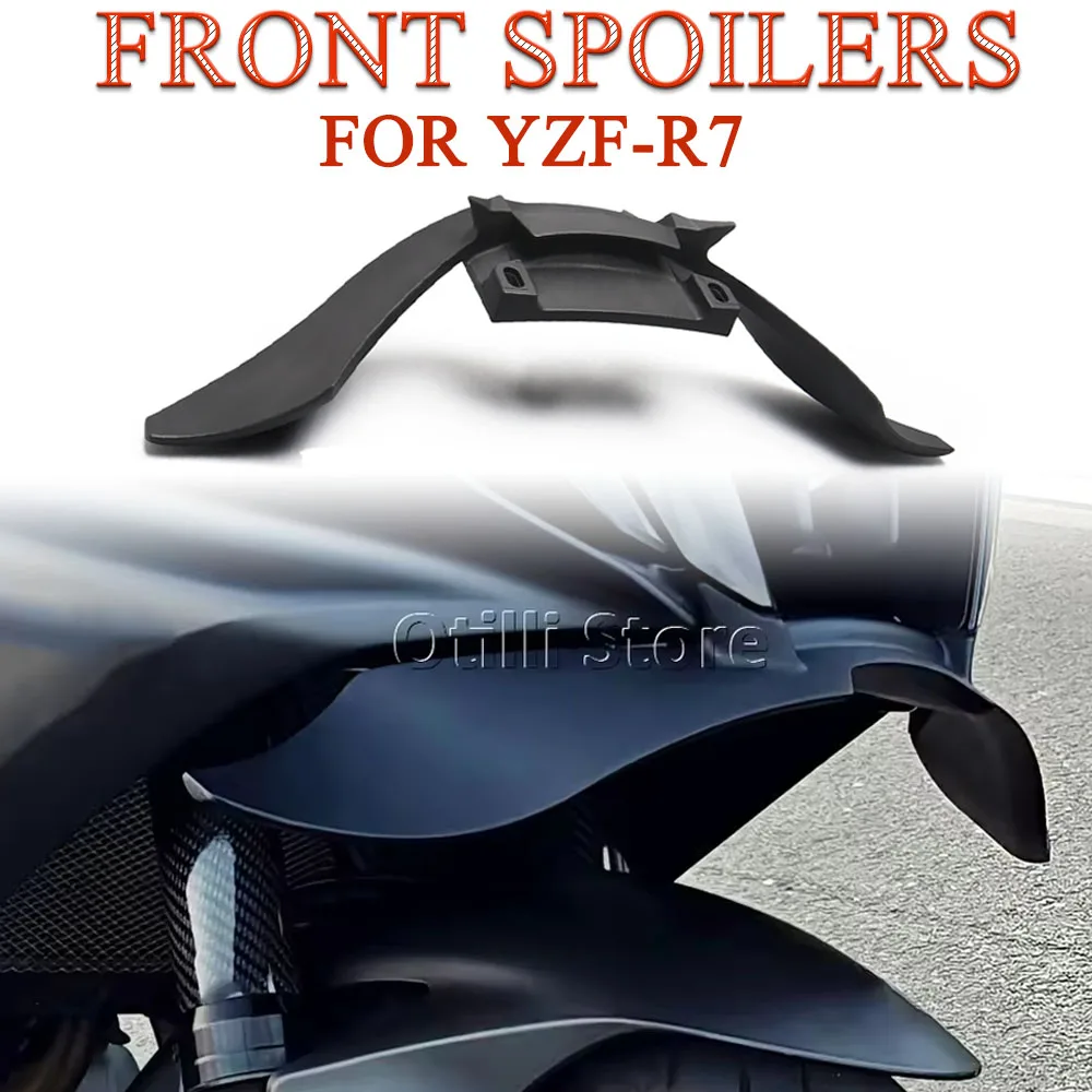 

Motorcycle Sport Downforce Naked Forntal Spoilers Aerodynamic Wing Deflector For YAMAHA YZF R7 YZF-R7 YZFR7 Accessories ﻿