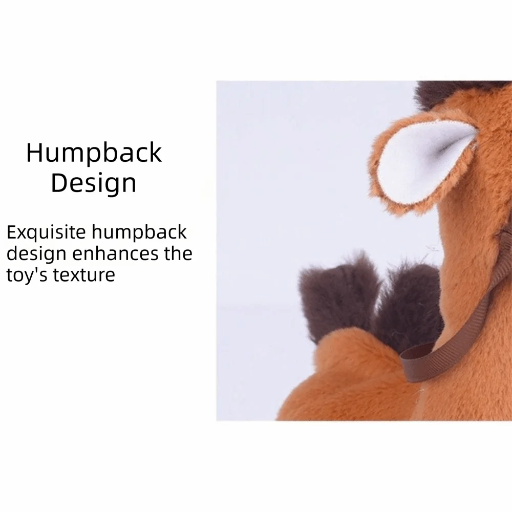 Lifelike Animal Camel Electronic Pet Forward Movement Sound Function Cartoon Simulation Sing Feature Walk Feature Animal