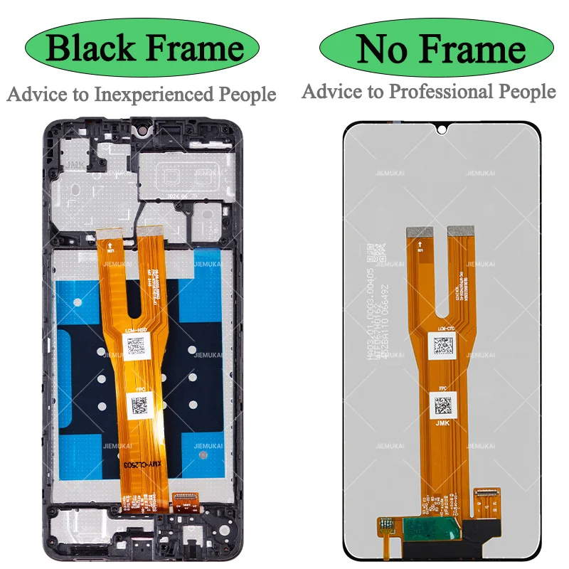 SM-A065F SM-A065M Premium Lcd For Samsung Galaxy A06 Display Touch Screen Digitizer Panel Assembly For SM A065 Screen With Frame