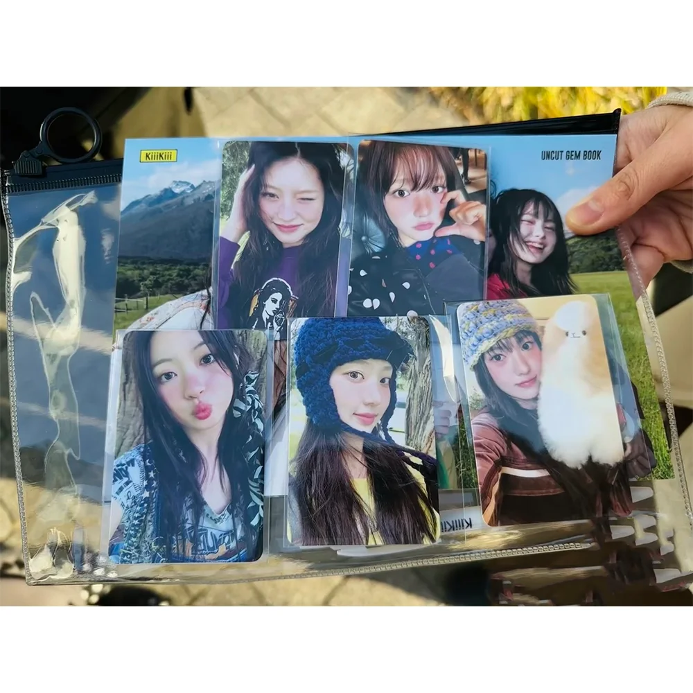 5PCS Kpop KIIIKIII I DO ME Album Photocards 1ST Week Broadcast Card Leesol Haum Jiyu Sui Kya Fans Collection Gifts