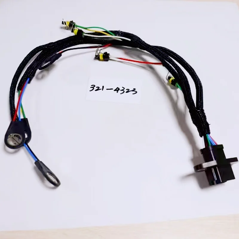 321-4323 excavator tractor fuel injector harness