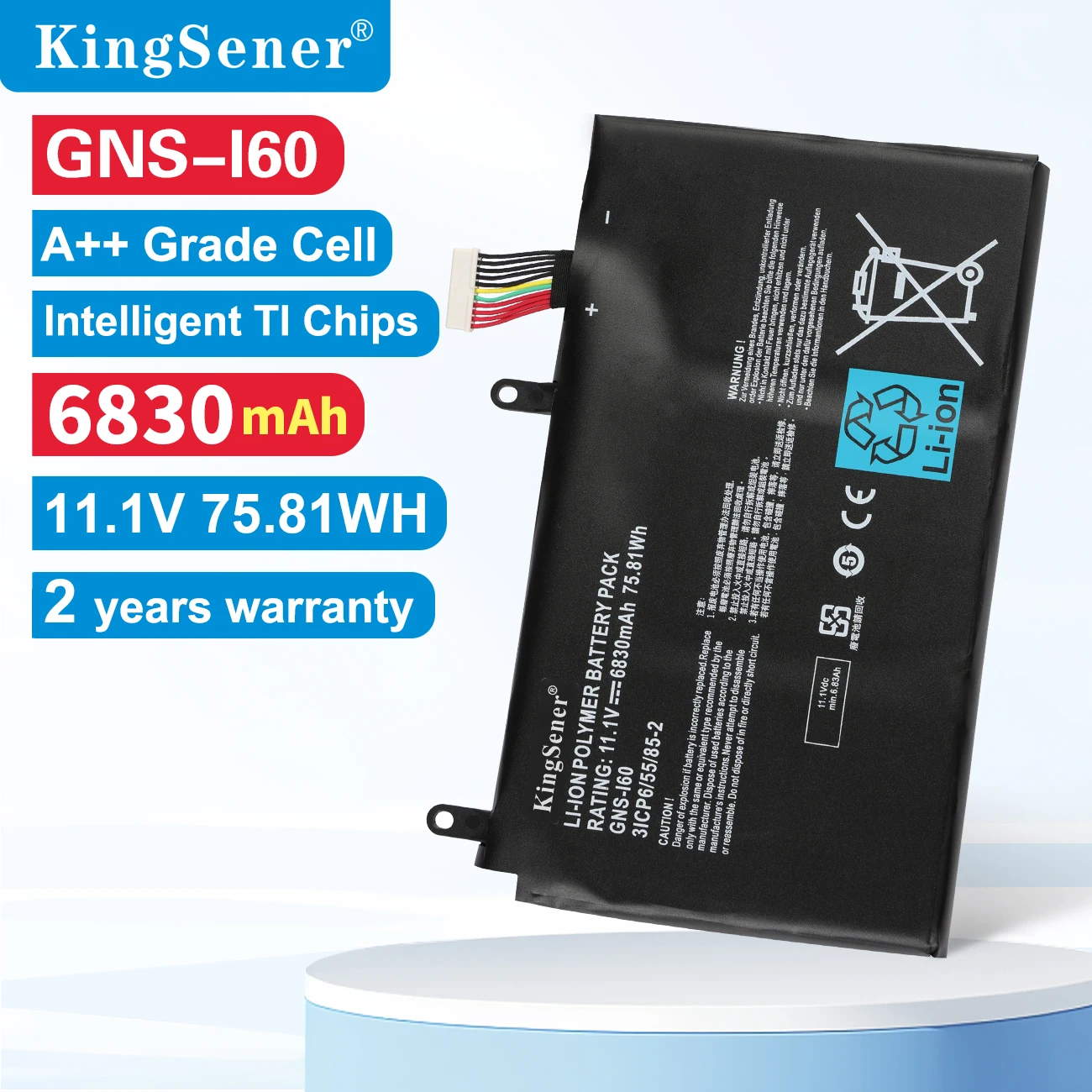 

KingSener Новый аккумулятор для ноутбука GNS-I60 для GIGABYTE P35K P37X P57X P35G P35N P35W P35X P37W P57W 961TA010FA 31CP6/55/85-2 GNS-160