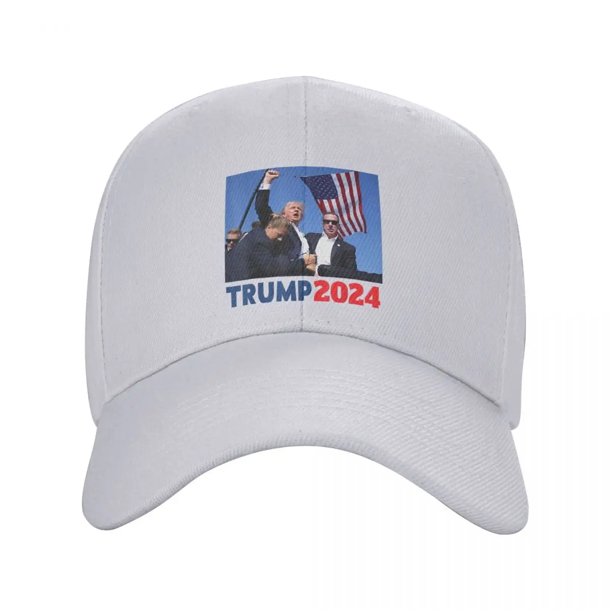 Trump 2024 Election Rally Shot Assassination Baseball Cap Adult Outdoor Trucker Cap Hats Adjustable Snapback Caps Dad Hat