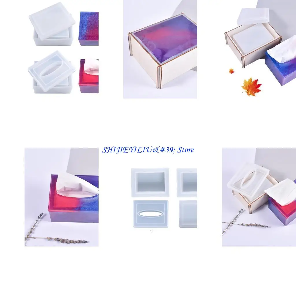 

E21F Кристаллическая эпоксидная смола для хранения салфетки для хранения салфетки для хранения