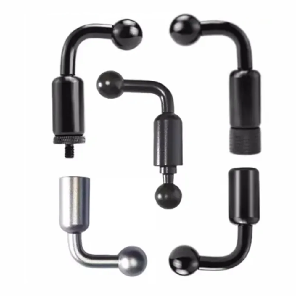 Aluminum 17/17.5mm Ball Elbow Extension Arm 1/4
