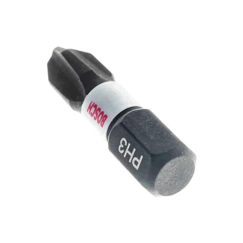 Bosch 2608522323 PH1 PH2 PH3 PZ2 PZ3 25mm Screwdriver Bit Set Impact Control 8-Piece Set Cross Screwdriver Head Set