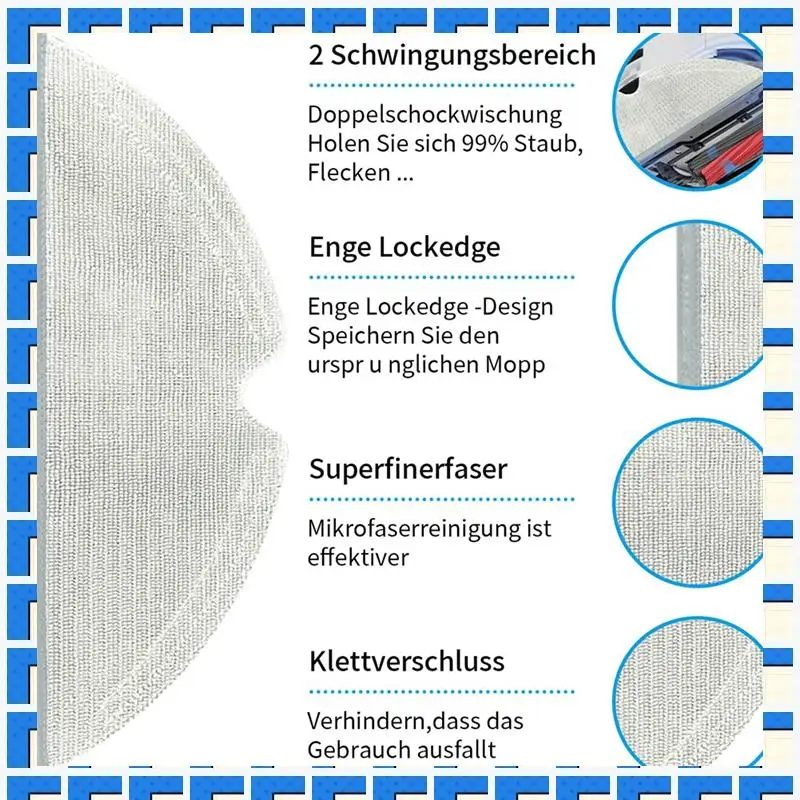 

ABNG Accessories Parts Set For Roborock Q8 Max+ / Q8 Max / Q5 Pro+ /Q5 Pro Vacuum Cleaner Main Side Brush HEPA Filters