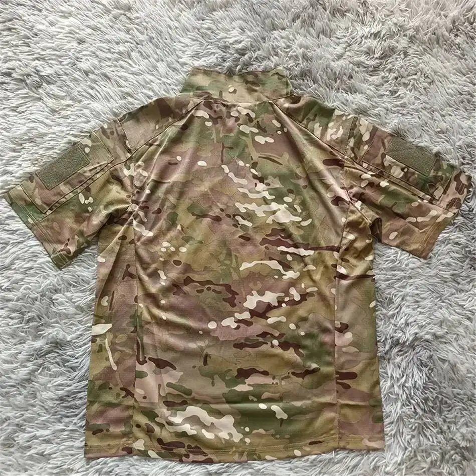 

Мужская рубашка поло с короткими рукавами, спортивная одежда, футболка для гольфа, тенниса, мужская футболка, тактические камуфляжные быстросохнущие футболки