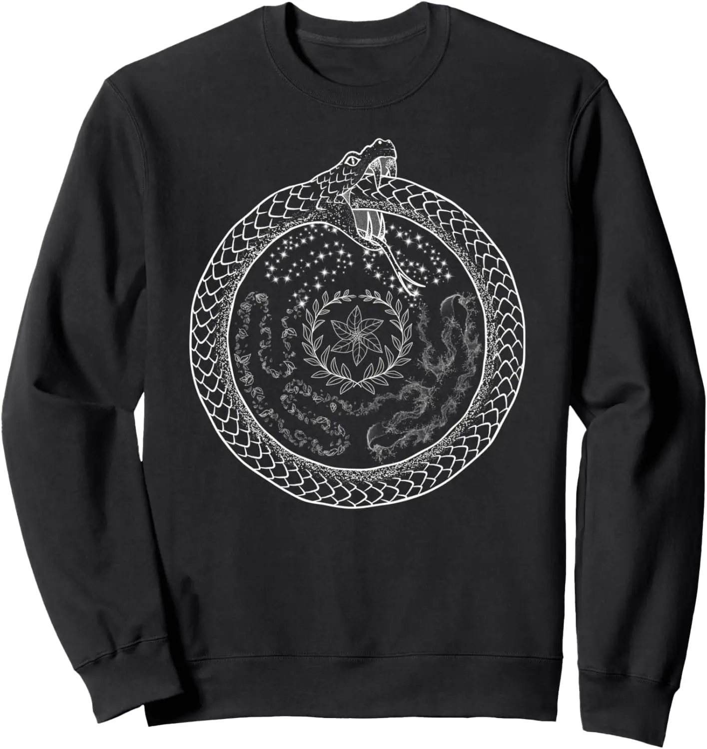 

Hecate's Wheel Ouroboros Goddess Hekate Pagan Witch Snake Sweatshirt