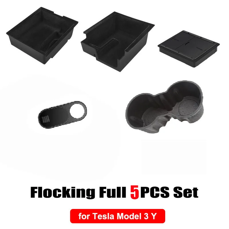 5 Pcs Flocking