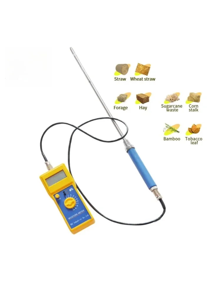 

one of the best 0-80% Handheld Best Hay Bale Moisture Tester For Baler Wheat Flour