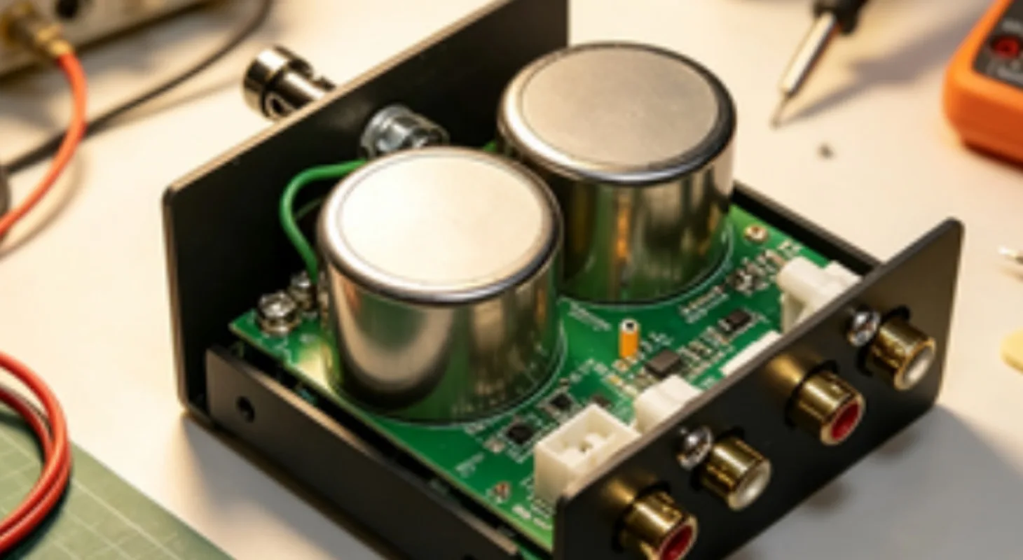 LP Record Player Audio Boost Transformer, (1+1):10 Ratio Dual‑Shield Permalloy Phono Accessory