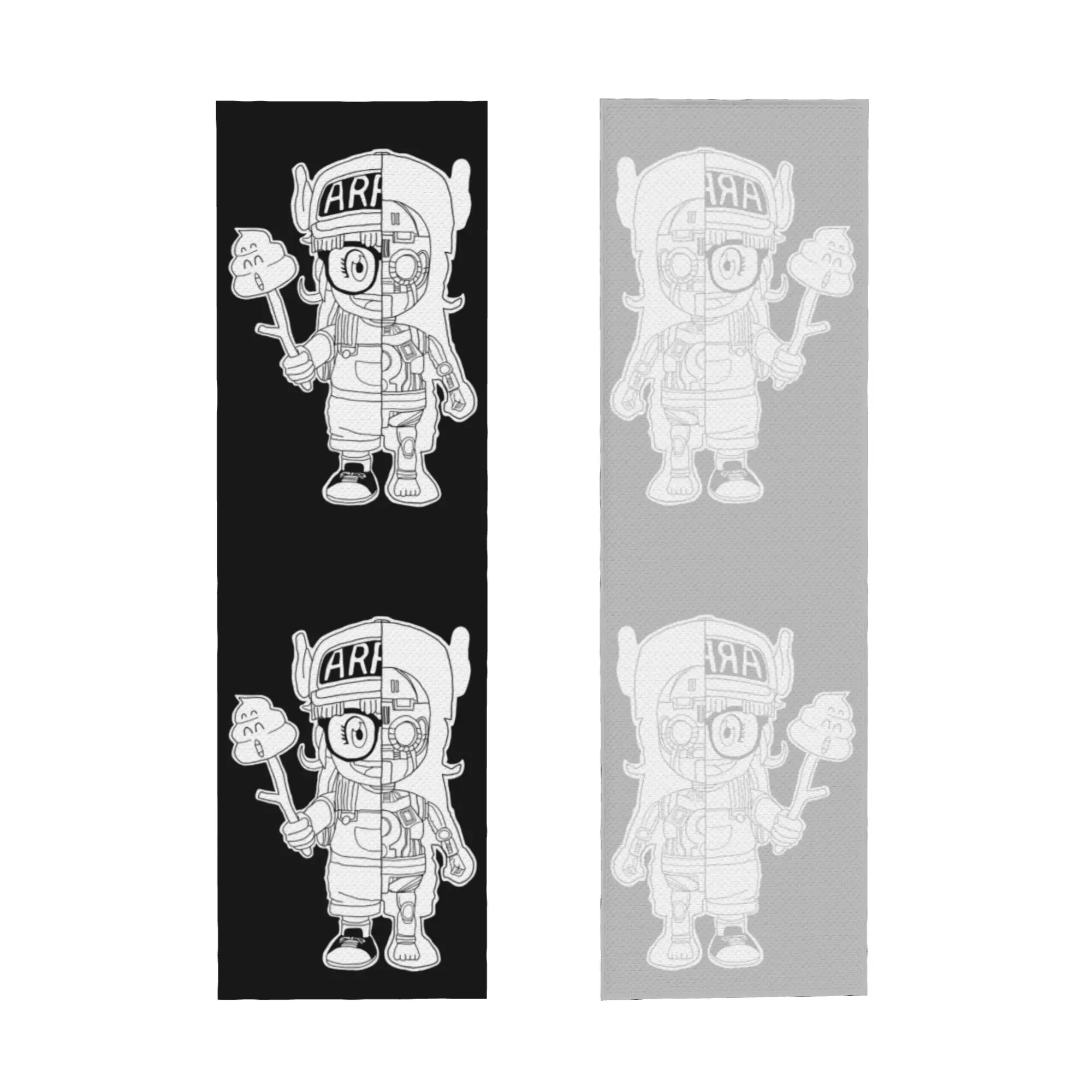Arare Arale Purple Dr Slump Cold Exercise Towel Face Towel Quick Dry  Yoga Breathable Cold Towel