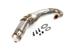 Stainless steel integrated muffler side exhaust pipe for 1/5 HPI ROFUN BAJA 5B