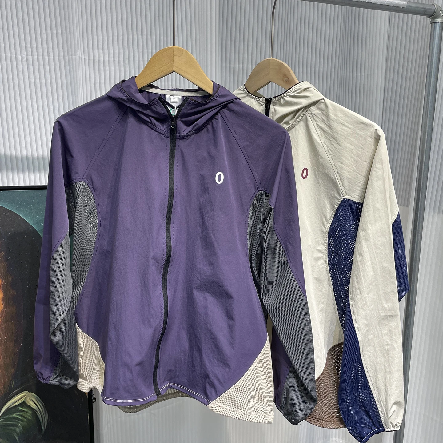 Летнее дышащее охлаждающее солнцезащитное пальто с капюшоном и застежкой-молнией на открытом воздухе, подходит для длинного свека с полным покрытием