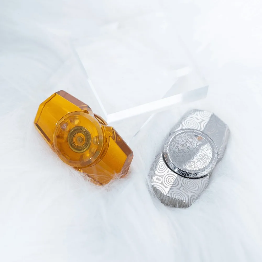 Ziii Studio Dawn Mini Fidget Spinner Zweiklingen Gyro Fidget Spielzeug für Erwachsene Antistress Neuheit Spielzeug Original Spinner