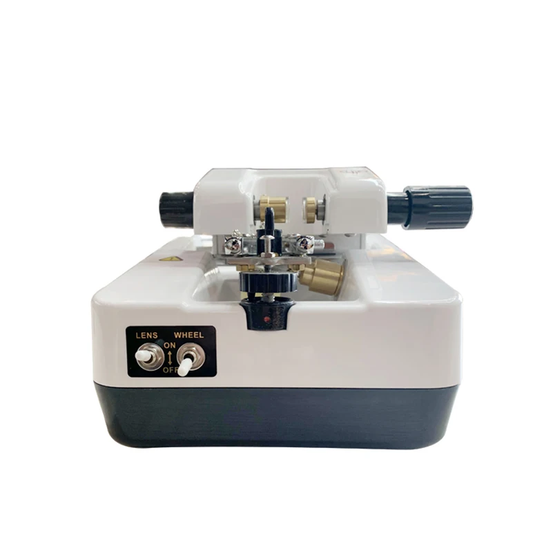 Optical Lens Groover Beveler Glass Beveling Machine Suitable for PC / CR / Glass Lenses