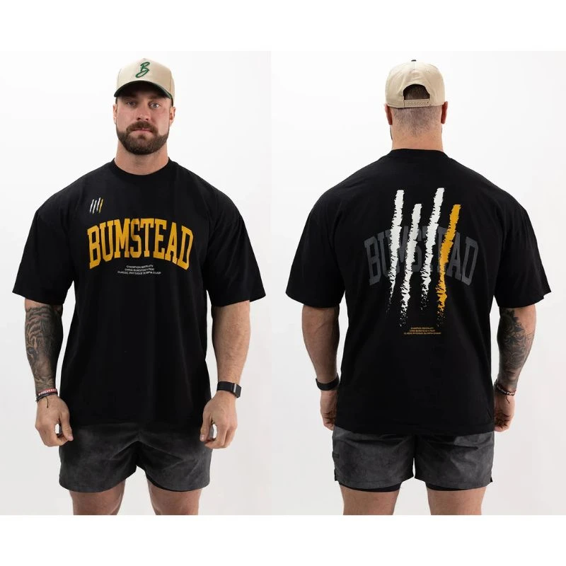 Olympia Bumstead Tour Classic GYM Fitness Sports Marken-Grafik-T-Shirt aus Baumwolle für Männer und Frauen, Workout-Oberteil – Detail 11