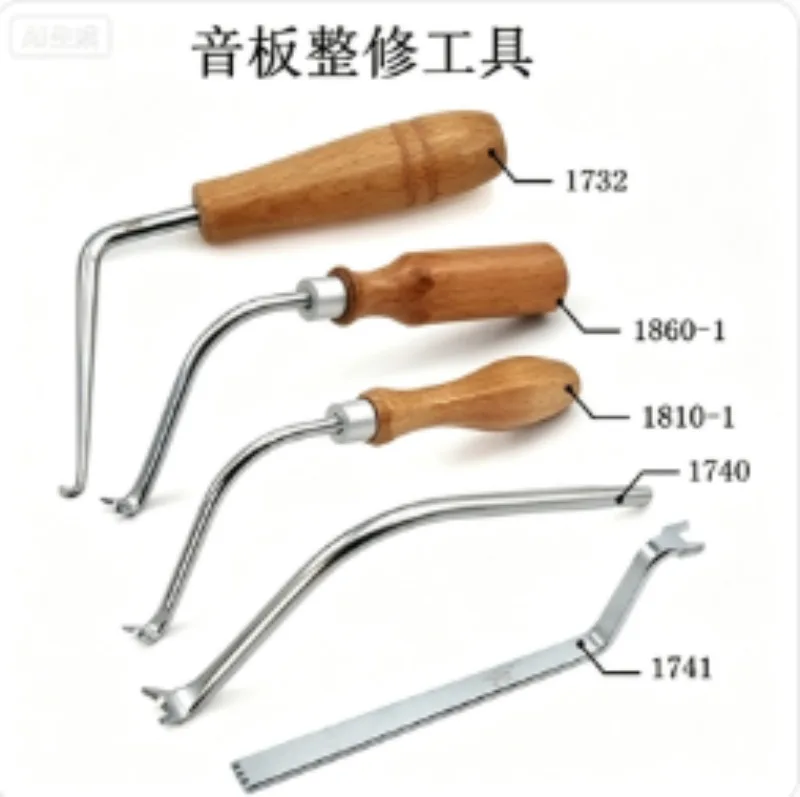 Tuning soundboard repair tool hanging string hook dual-purpose hanging string hook str-ing distance gauge str-ing distance 1741