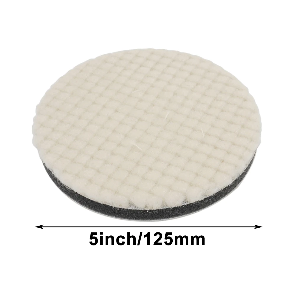 Wool Polishing Pad Essentials For Car Detailing Professionals Efficiently Cleans and Restores Shine on Surfaces