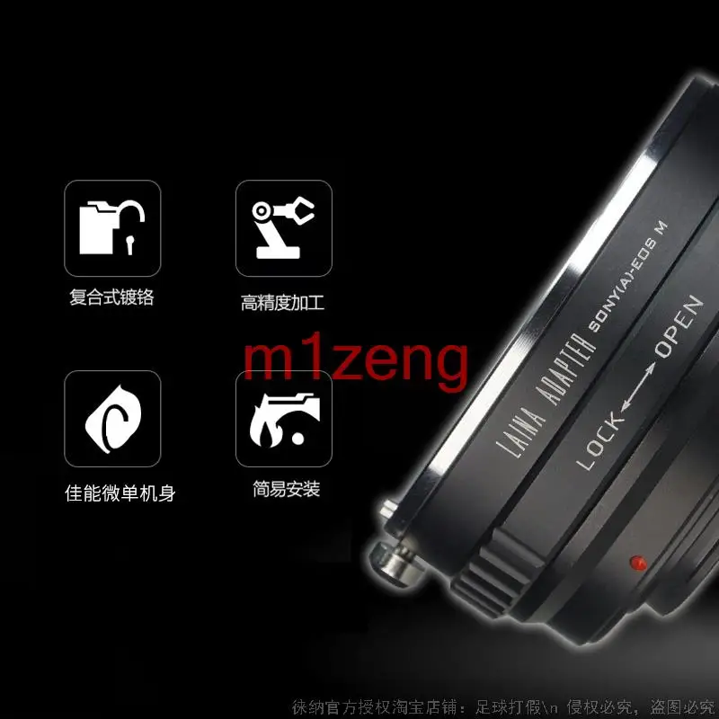 AF-EOSM อะแดปเตอร์แหวนสําหรับ sony AF MINOLTA MA mount เลนส์ canon EF-M EOSM/M2/M3/m5 /M6/M10/m50/m100/m200 กล้อง Mirrorless