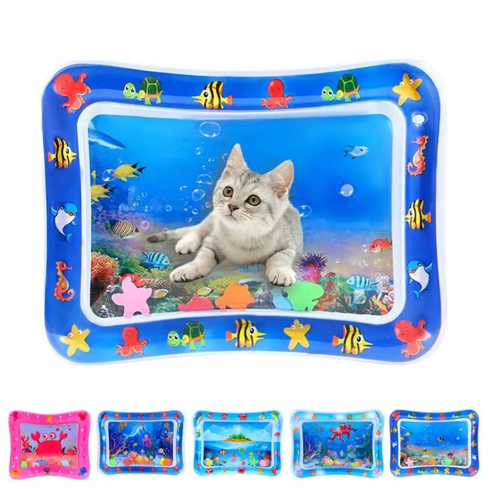 

Water Sensory Mat Thickened Sensor Play Water Sensor Cat Dog Mat Pet Supplies Cleaning Cooling Mat Summer Accessories