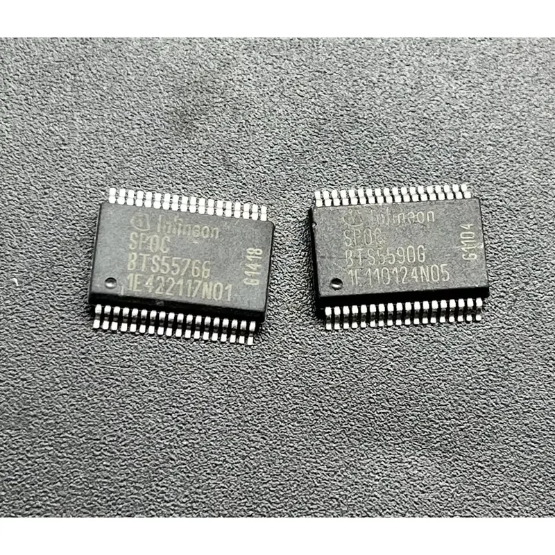 2pcs BTS5576G for Skoda Octavia ECU board lighting power switch chip IC