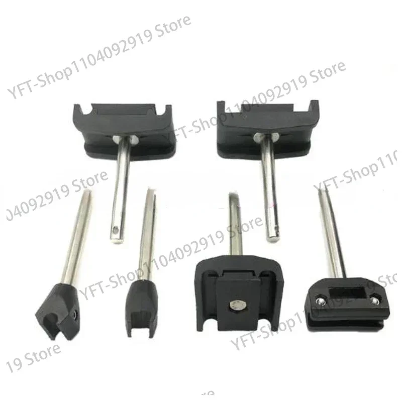 Assembly line Conveyor accessories Guardrail bracket Round monorail clamp/square monorail clamp/double rail clamp