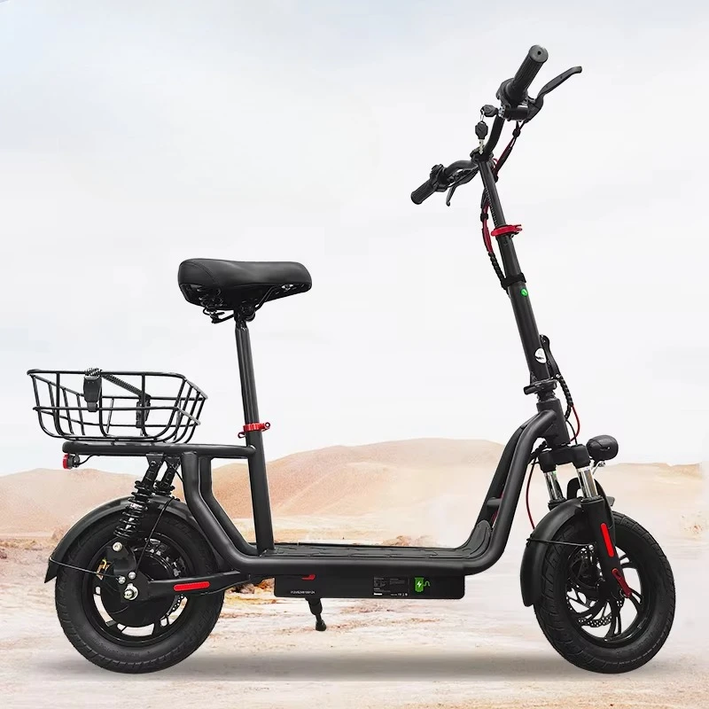 

Motor Tire Lightweight Foldable Adult Mobility Electric City Bike Scooters