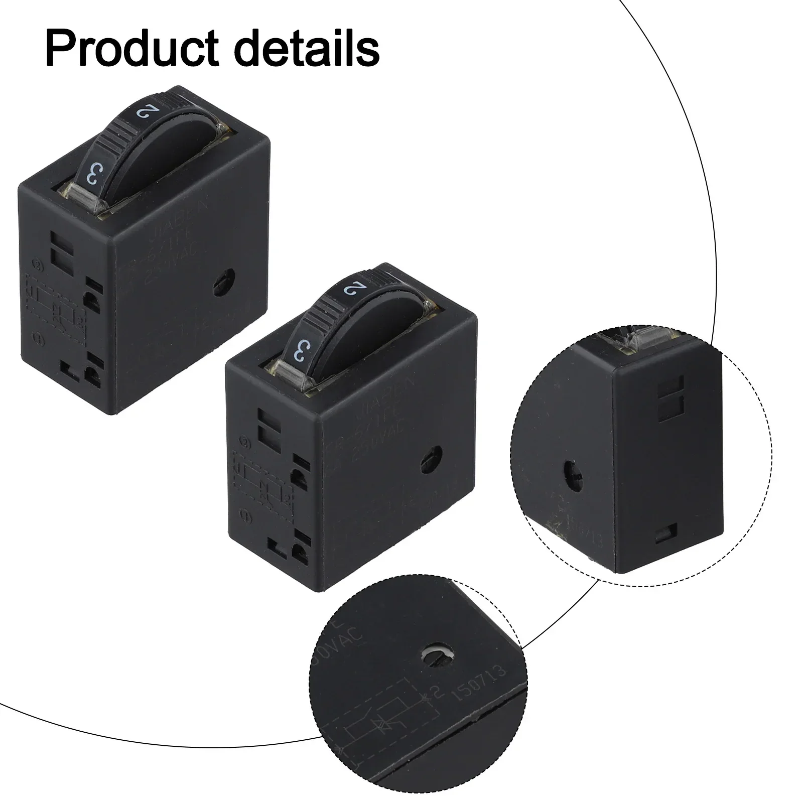 

6 Speed Adjustable Switch for Angle Grinder Perfect for Polishing Applications Works with 220v 250v Electric Models