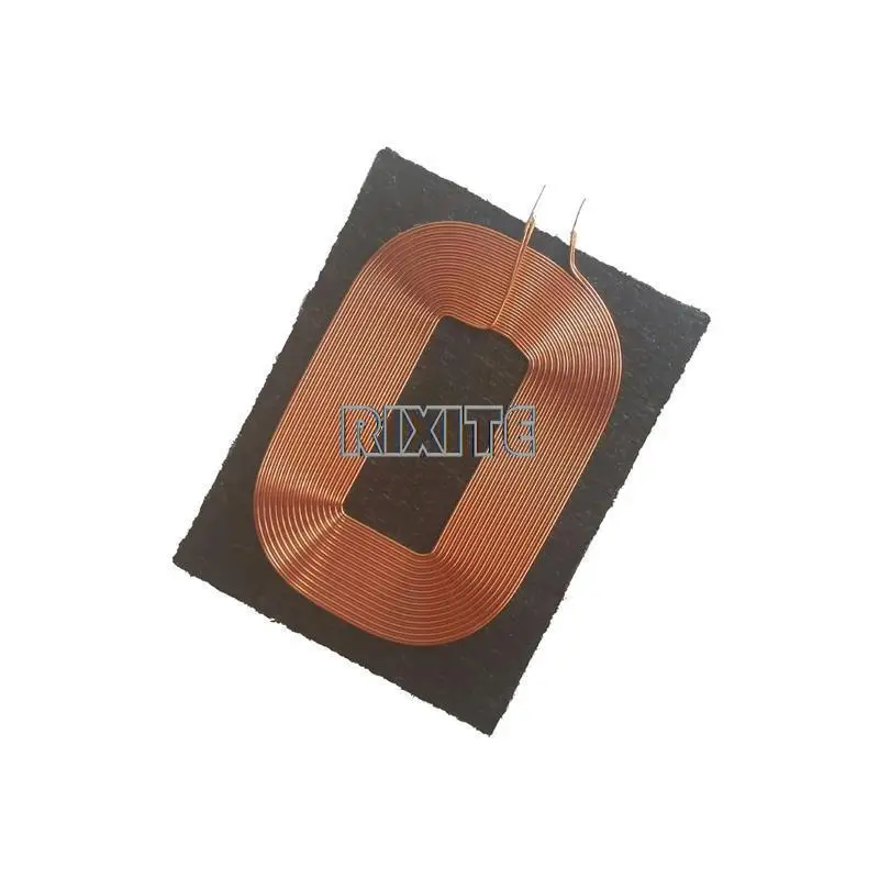 Standard Wireless Charger Receiver Coil Copper PCBA Circuit Coil Square Round Shape Universal Charging Receiver Coil DIY Kit